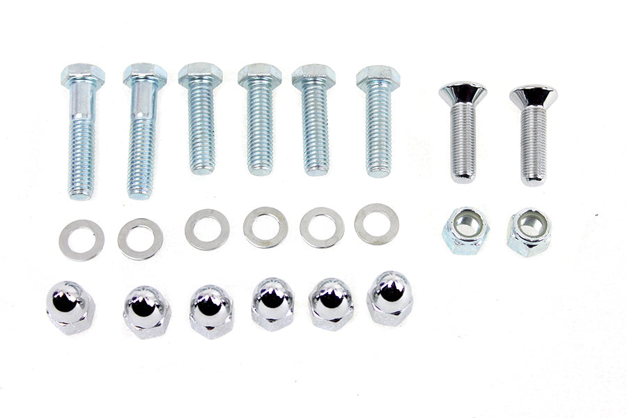 HARLEY Rear Fender Bolt Kit fits 1980-1986 FXWG, 1980-1986 FXWG,