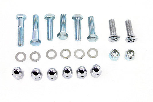 HARLEY Rear Fender Bolt Kit fits 1980-1986 FXWG, 1980-1986 FXWG,