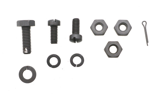 HARLEY Montageteile-Kit für Frontständeraufnahme, parkerisiert, passend für 1936-1940 EL, 1936-1952 WL, 1936-1957 G,