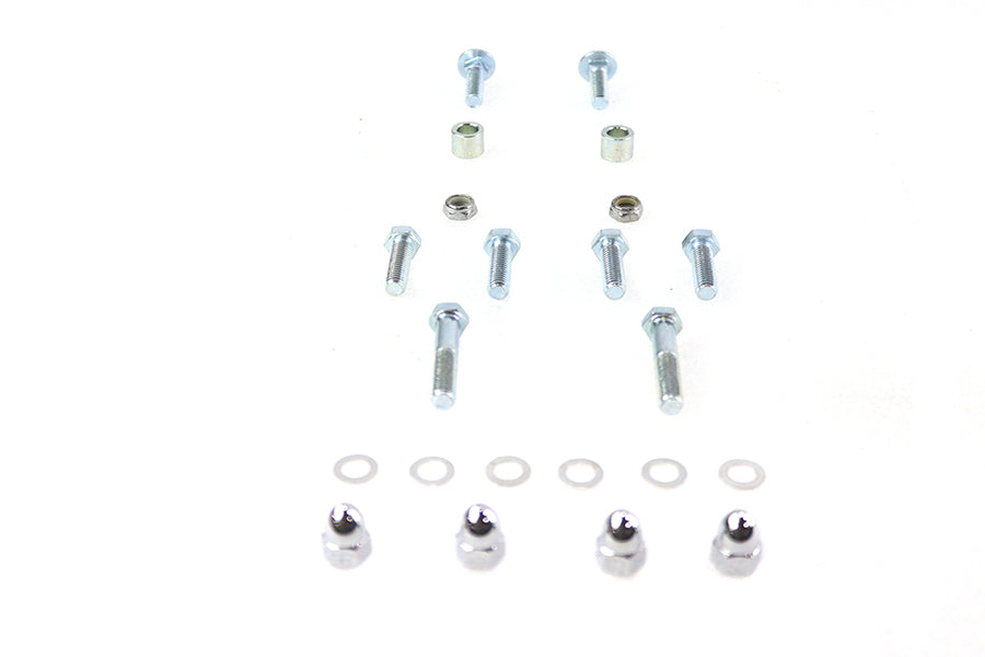 HARLEY Rear Fender Rail Screw and Nut Kit fits 1972-1985 FX, 1972-1986 FX,