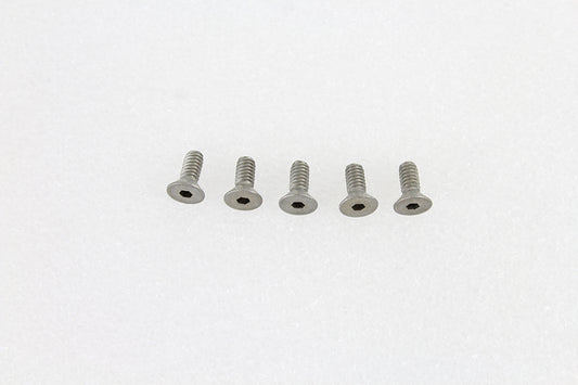 HARLEY 1/4 inch-20 x 5/8 inch Flathead Screw Stainless Steel fits 0- All, models