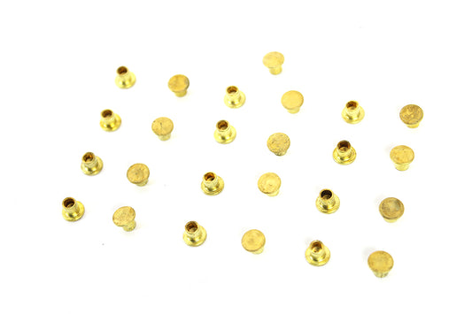 HARLEY Clutch Rivets Brass Fits 1941-1973 G, 1941-1984 FL,
