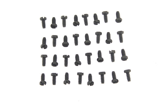 HARLEY Rocker Box Cover Screw Set Parkerized fits 1936-1940 EL, Knucklehead 1941-1947 FL,