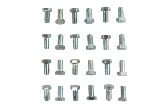ハーレー 六角ボルト 亜鉛メッキ 3/8インチ X 3/4インチ 適合:0- 全モデル