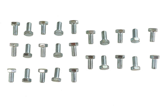 HARLEY Hex Cap Bolts Zinc 5/16 inch x 5/8 inch Fits 0- All, Models