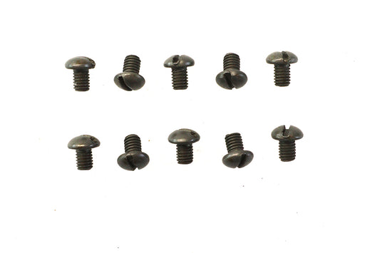 HARLEY Rundkopfschrauben 10-32 X 1/4 Zoll Passend für 0- Alle, Modelle