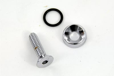 HARLEY Kipphebelgehäuse-Abdeckkragen- und Schraubensatz Passend für 1984-1998 FXST, 1986-1998 FLST, 1984-1998 FLT,