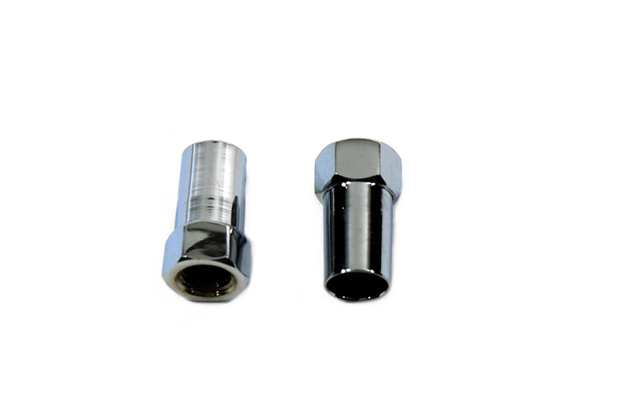 HARLEY Shifter Rod Tapered Jam Nut Set Chrome fits 0- Custom, application 0- Custom, application