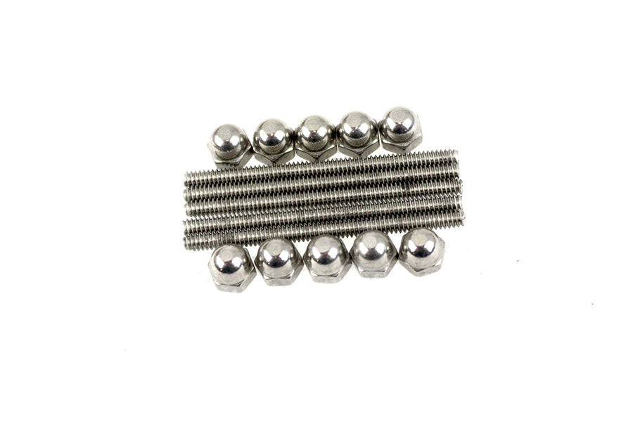 HARLEY Wheel Cover Stainless Steel 6-32 Bolt and Nut Kit fits 0- Custom, application