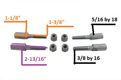HARLEY Wyatt Gatling Gepäckträger Bolzen-Kit Passend für 0- Special, Anwendung für 3-Kanal-Gepäckträger