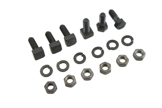 HARLEY Seat Spring Yoke Bracket Mounting Kit Parkerized fits 1965-1984 FL, 1965-1984 FLH,