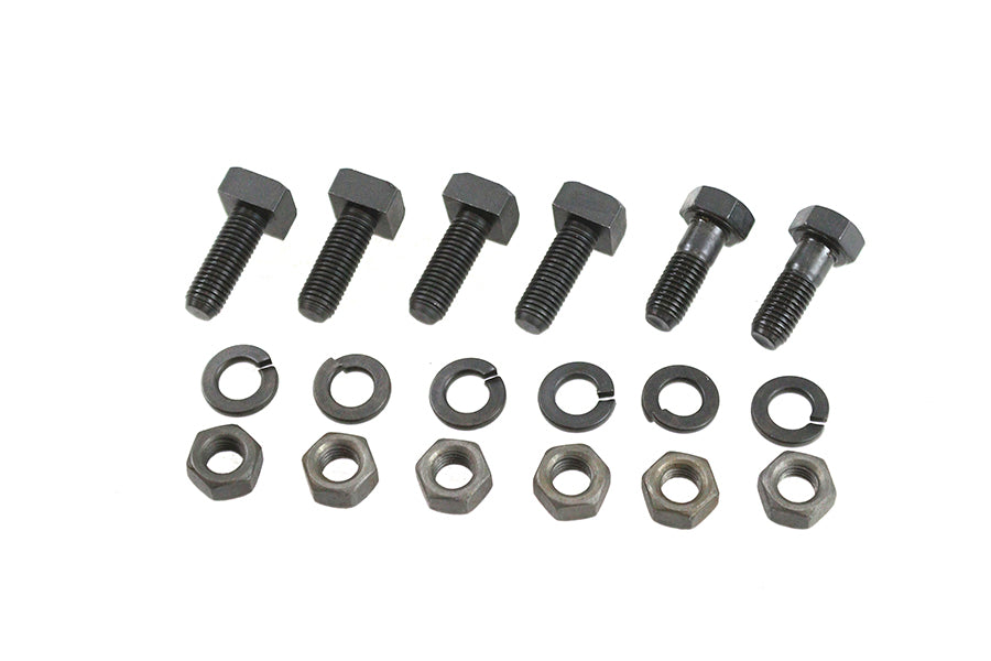 HARLEY Seat Spring Yoke Bracket Mounting Kit Parkerized fits 1965-1984 FL, 1965-1984 FLH,