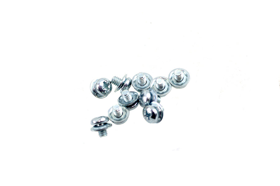 HARLEY Panhead Screw with Spring Lock Washer Steel fits 0- All, models