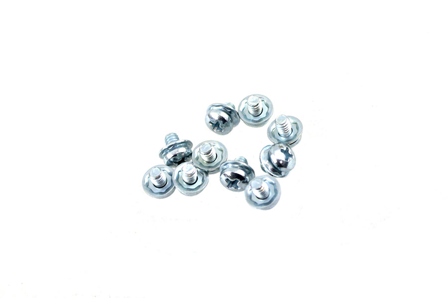 HARLEY Panhead Screw with Spring Lock Washer Steel fits 0- All, models