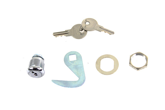HARLEY Satteltaschenschloss und Haken-Kit Passend für 1970-1980 FL,