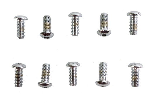 HARLEY Inbusschrauben Linsenkopf Chrom 5/16 Zoll X 3/4 Zoll Passend für 0- Alle, Modelle