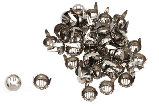HARLEY 3/8 Zoll Rund Satteltaschen-Spot Nickel Passt 0- Alle, Modelle