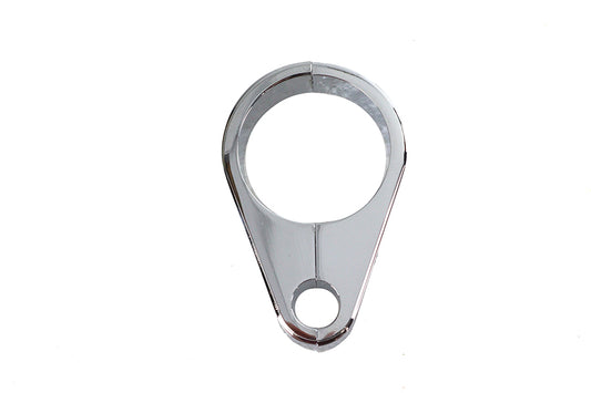 HARLEY 35 mm Kupplungszugschelle Chrom passend für 0- Alle Modelle mit 38 mm Gabelrohren