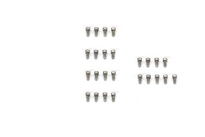 HARLEY Handlebar Switch Housing Screw Stainless Steel fits 1982-1995 XL, 1991-1995 FXD, 1984-1995 FXST, 1986-1995 FLST, 1982-1994 FXR, 1982