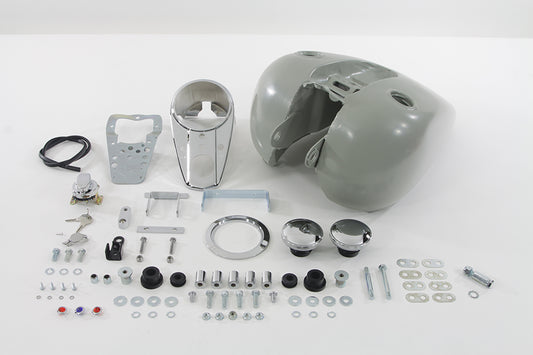 HARLEY Bobbed 3.2 Gallon Gas Tank Kit Fits 1995-2003 XL,
