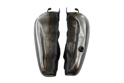 HARLEY Bobbed 3.5 Gallon Gas Tank Set fits 1947-1984 FL, 1947-1984 FL, 1971-1984 FX, 1971-1984 FX, 1979-1982 FXS,