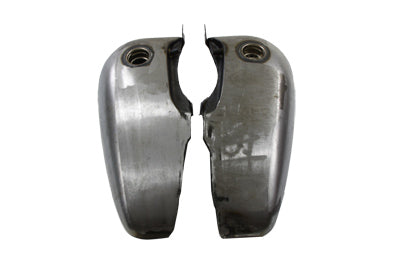 HARLEY Bobbed 5.0 Gallon Gas Tank Set Fits 1947-1984 FL, 1979-1982 FXS,