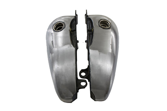 HARLEY Bobbed 3.5 Gallon Gas Tank Set Fits 1984-1999 FXST, 1986-1999 FLST,