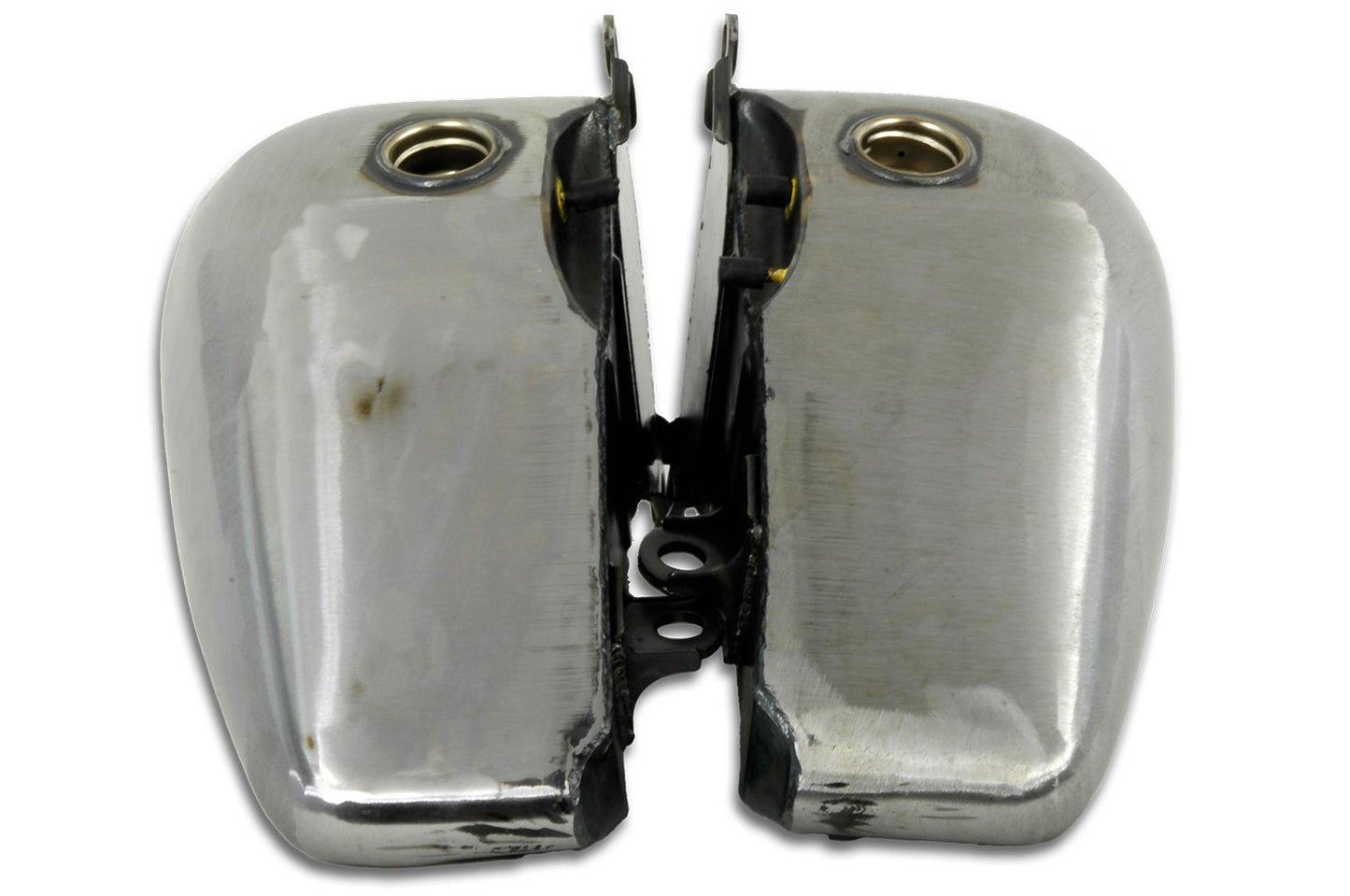 HARLEY Bobbed 6.0 Gallon Gas Tank Set fits 1986-1999 FLST, 1984-1999 FXST,