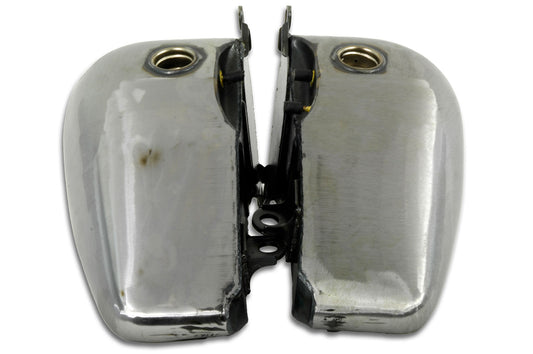 HARLEY Bobbed 6.0 Gallon Gas Tank Set Fits 1986-1999 FLST, 1984-1999 FXST,