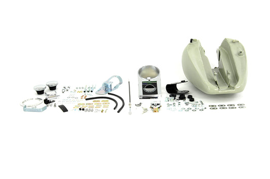 HARLEY Bobbed 3.2 Gallon Gas Tank Kit Fits 1995-2003 XL,