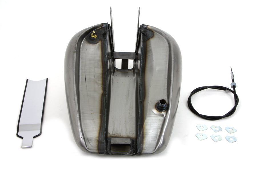 HARLEY Bobbed 4.0 Gallon Gas Tank fits 1980-1999 FLT, 1980-1999 FLT,