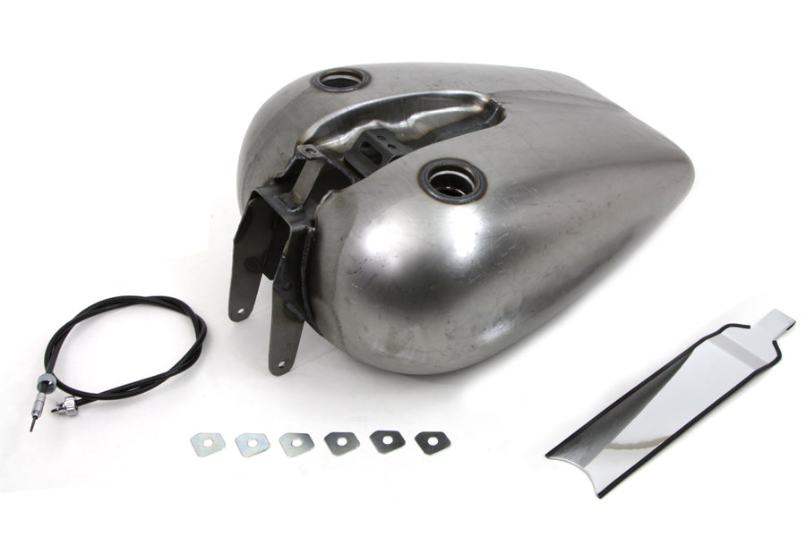 HARLEY Bobbed 4.0 Gallon Gas Tank fits 1980-1999 FLT, 1980-1999 FLT,