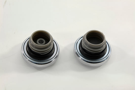 HARLEY Ratcheting Style Gas Cap Set Vented and Non-Vented fits 1996-1999 FXST, 1996-1999 FLST,