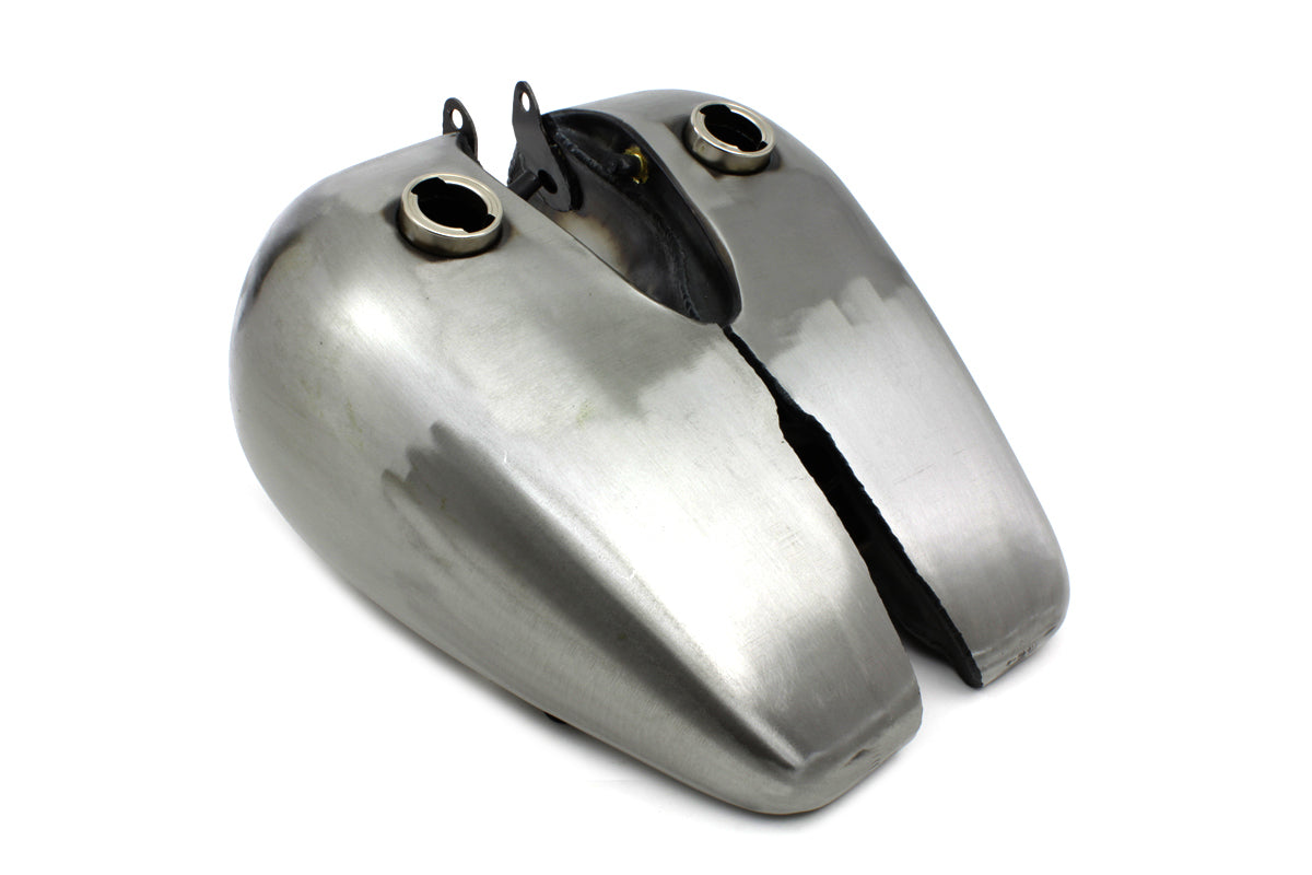 HARLEY Replica 5.0 Gallon Bobbed Gas Tank Set fits 1947-1984 FL, 1971-1984 FX,