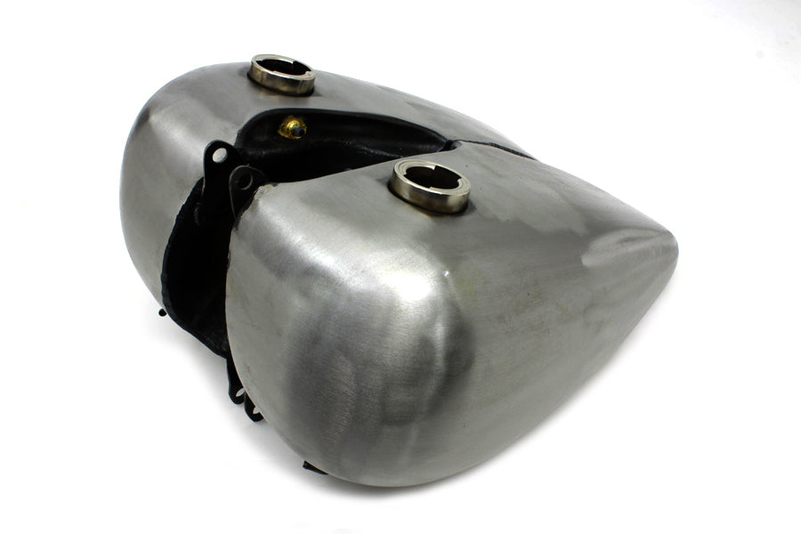 HARLEY Replica 5.0 Gallon Bobbed Gas Tank Set fits 1947-1984 FL, 1971-1984 FX,