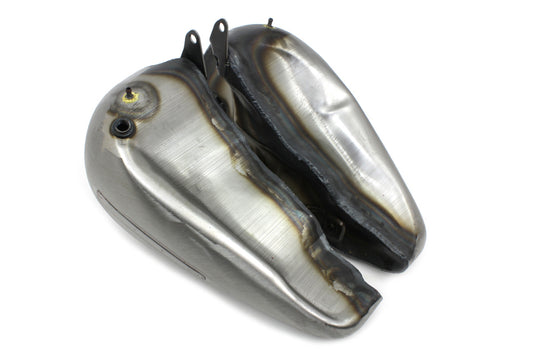 HARLEY Bobbed 5.0 Gallon Gas Tank Set fits 1947-1984 FL, 1979-1982 FXS,