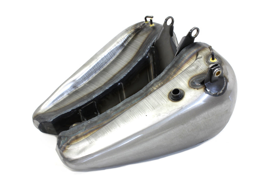HARLEY Bobbed 3.5 Gallon Gas Tank Set fits 1984-1999 FXST, 1984-1999 FXST, 1986-1999 FLST,