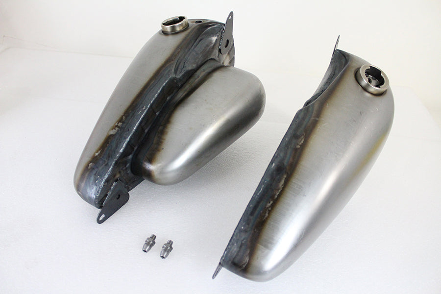 HARLEY Servi-Car and Solo Gas & Oil Tank Set fits 1947-1952 W, 1947-1957 G,
