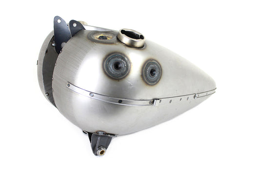 HARLEY 45 Gas and Oil Tank Set Raw fits 1941-1952 WL, 1936-1946 G, 1936-1946 W,