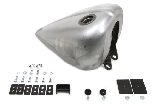HARLEY Wyatt Gatling Bobbed 2.3 Gallon Gas Tank Fits 1986-1999 FLST, 1984-1999 FXST,