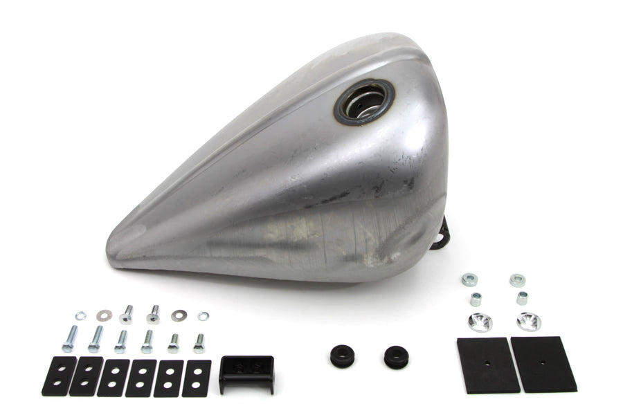 HARLEY Wyatt Gatling Bobbed 2.3 Gallon Gas Tank fits 1986-1999 FLST, 1984-1999 FXST,