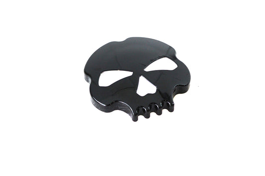 HARLEY Skull Style Vented Gas Cap Black fits 1996-UP FLST, 1996-UP FXST, 1996-UP XL, 1996-2017 FXD,