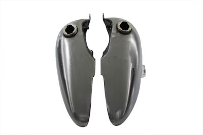 HARLEY Fat Bob 3.5 Gallon Gas Tank Set Fits 1948-1965 FL, 1947-1985 FL, 1971-1985 FX,