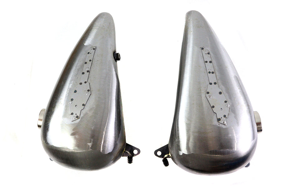 HARLEY Bobbed 3.5 Gallon Gas Tank Set fits 1948-1985 FL, 1971-1985 FXS,
