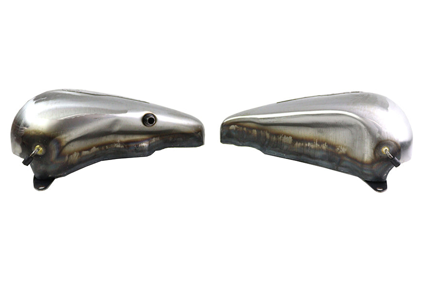 HARLEY Bobbed 3.5 Gallon Gas Tank Set fits 1948-1985 FL, 1971-1985 FXS,