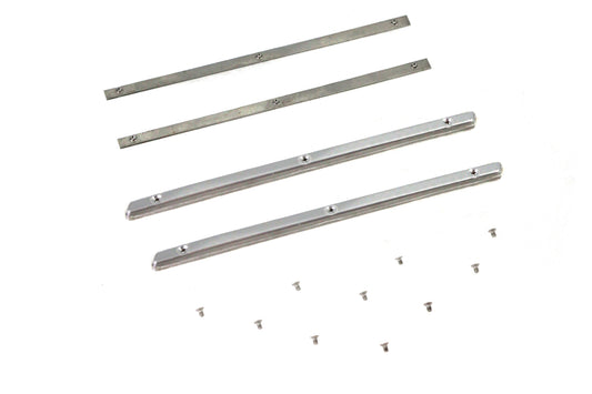 HARLEY Gas Tank Trim Bar Set Stainless Steel Fits 1951-1954 FL,