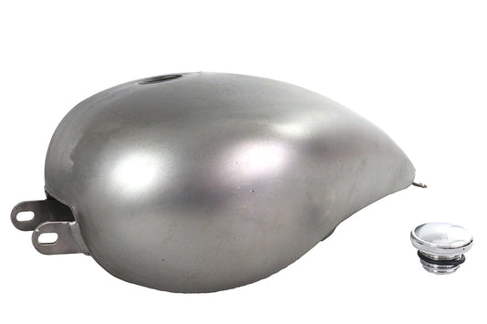 HARLEY M8 Bobbed Gas Tank Raw Fits 2018-UP FLST, 2018-UP FXST,