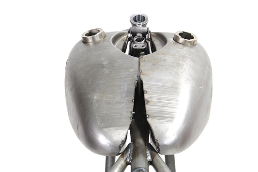 HARLEY Fat Bob 3.5 Gallon Gas Tank Set Raw Fits 1940-1946 U,