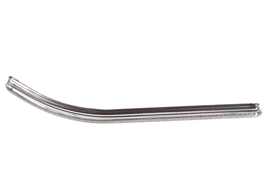 HARLEY Small Ribbed Emblem Trim Stainless Steel fits 1937-1946 FL, 1937-1946 EL, 1937-1946 U,