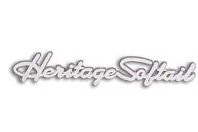 HARLEY OE Front Fender Emblem inchHeritage Softail inch fits 1986-UP FLST, Heritage Softail